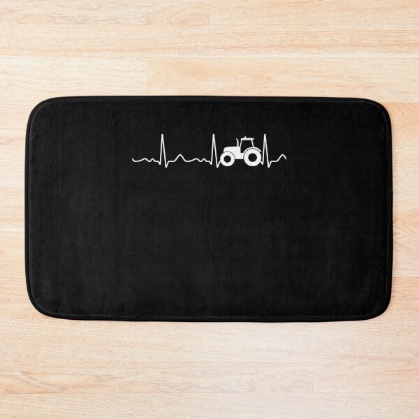 Item preview, Farmer / tractor - heart line, heartbeat, pulse, cardio designed and sold by Mohja-Design.
