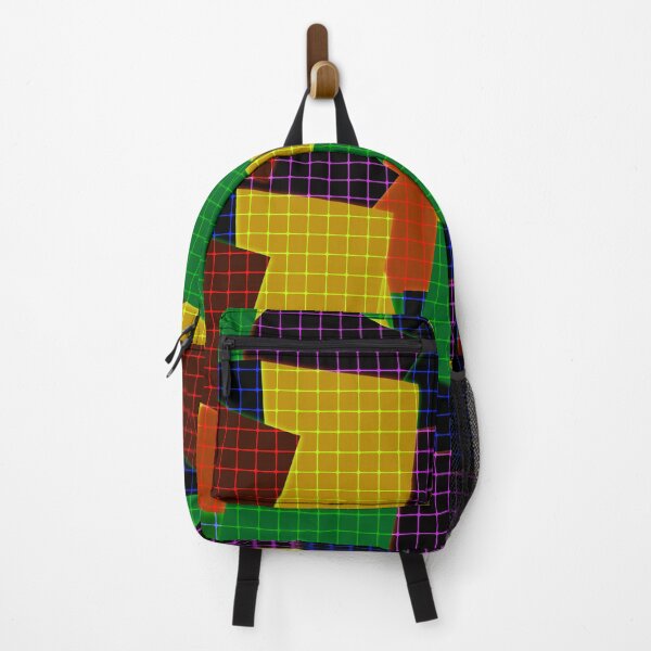 Item preview, Beautiful patchwork geometric retro vintage grid designed and sold by fuzzyfox.