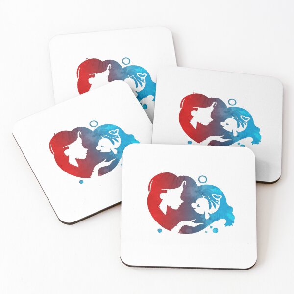 Item preview, Mermaid and Fish Inspired Silhouette designed and sold by ShadowsInspired.