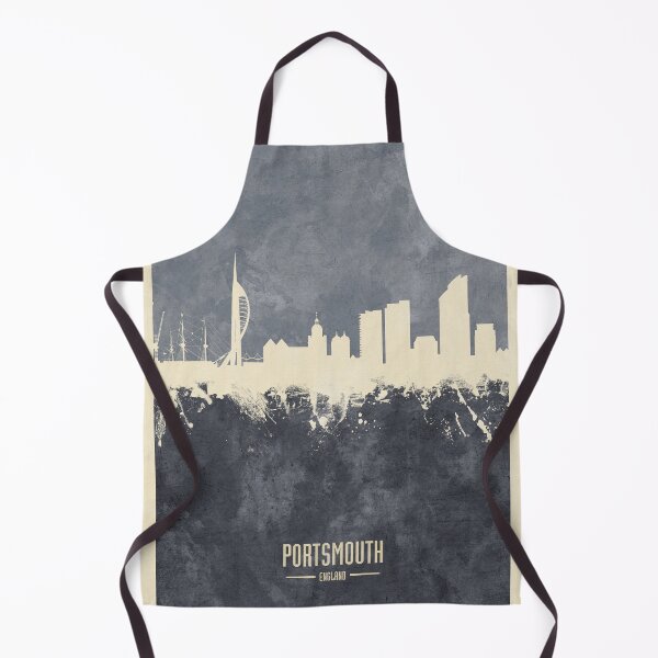 Item preview, Portsmouth England Skyline designed and sold by ArtPrints.