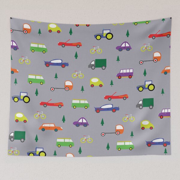 Item preview, Grey Cars, Bikes and Tractor designed and sold by shadowbright.