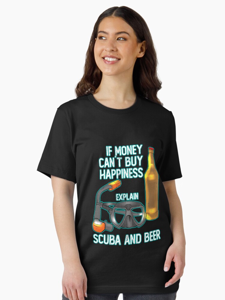 Funny Scuba Diving Beer Humorous Gift For Divers Design