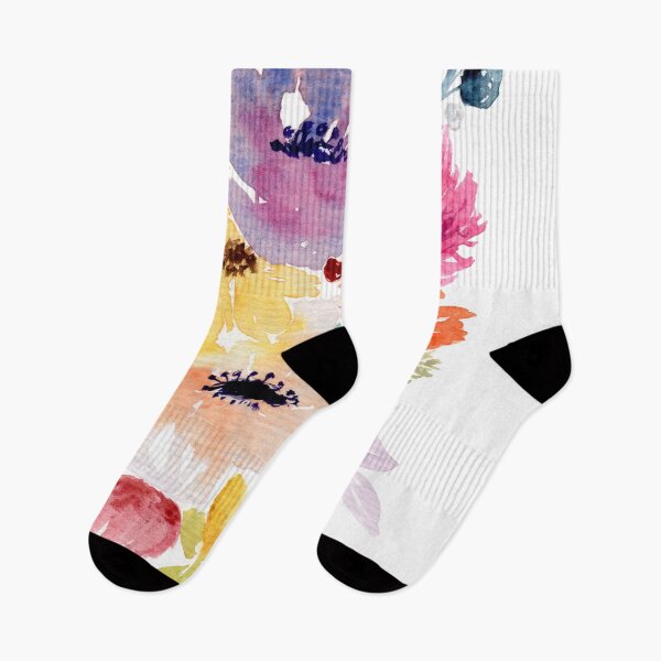 Item preview, watercolor florals for autumn designed and sold by coconut ice cream.