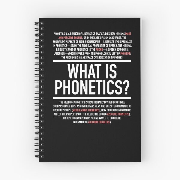 Item preview, Phonetics Defined - Linguistics Teacher designed and sold by HiddenVerb.