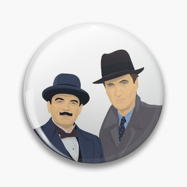 Item preview, The best of friends - Poirot & Hastings designed and sold by WayneBrant.
