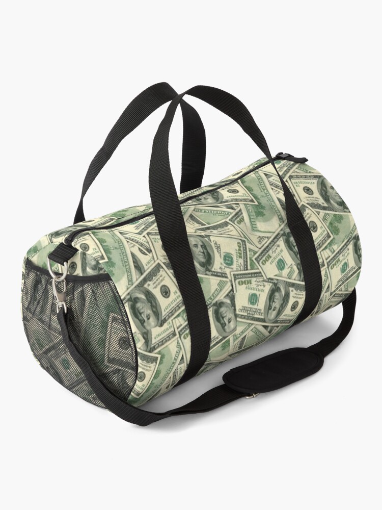 Money Duffle Bag for Sale by designs89