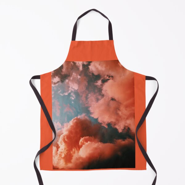 Item preview, Orangish Pink clouds and a blue sky. designed and sold by Kanchan1987.