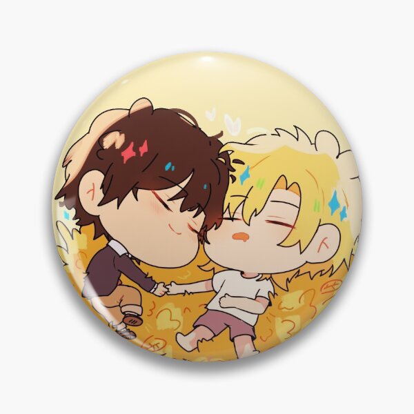 Item preview, Banana Fish Sleepy Ash and Eiji  designed and sold by thesaucerus.