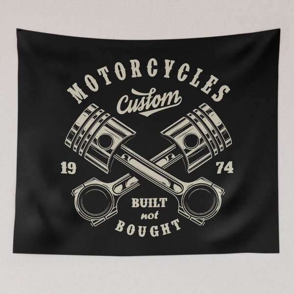 Item preview, Custom Motorcycles 1974 designed and sold by Curio Meridian.