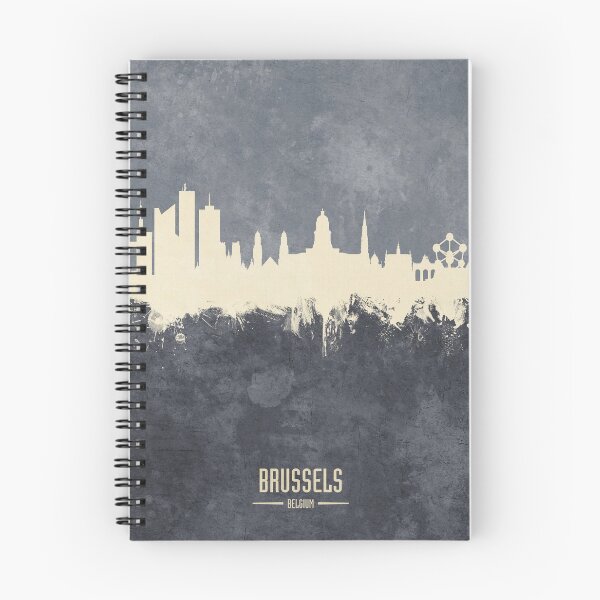 Item preview, Brussels Belgium Skyline designed and sold by ArtPrints.