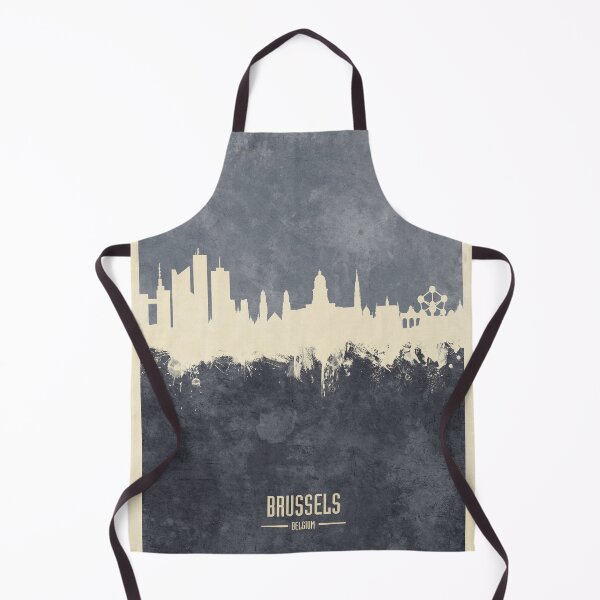Item preview, Brussels Belgium Skyline designed and sold by ArtPrints.