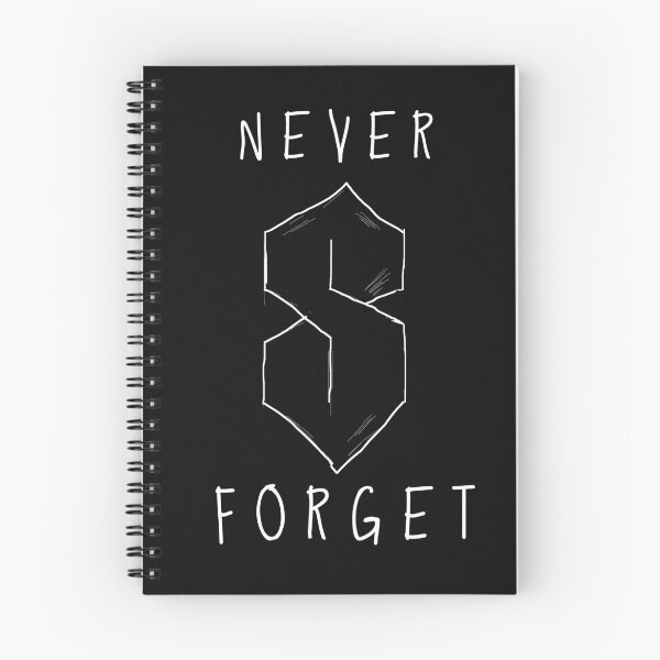 Item preview, Never Forget, S Shaped Doodle Thing From Middle School designed and sold by mustardblack.