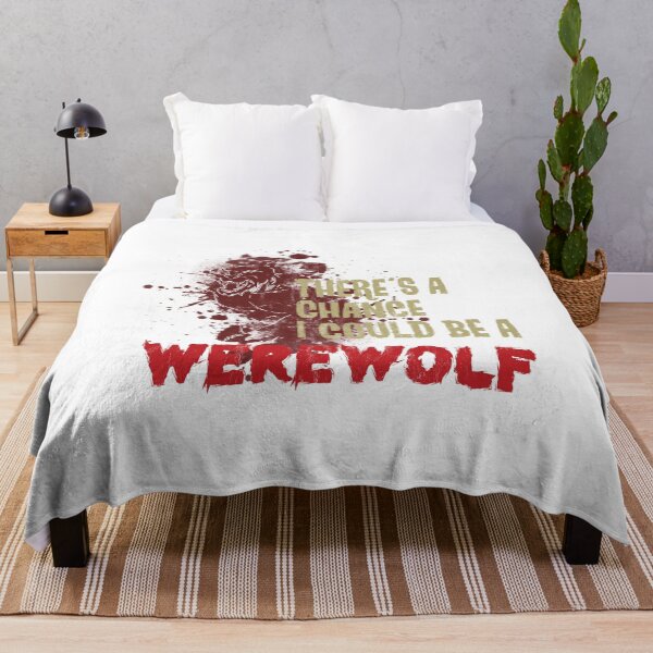 Item preview, There's A Chance I Could Be A Werewolf Design designed and sold by noirty.