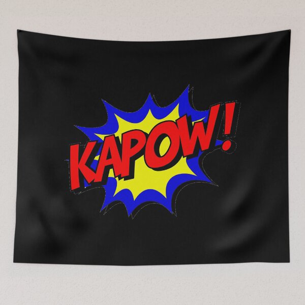 Item preview, Kapow comic message designed and sold by Tanesh123.
