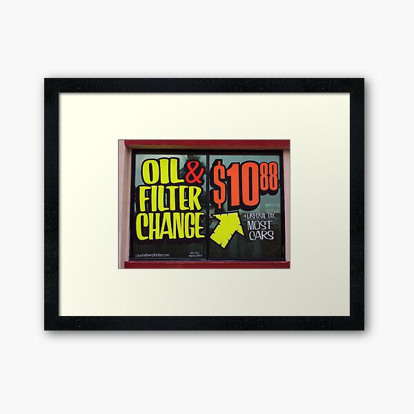 Hand Painted Window Splash Framed Art Print