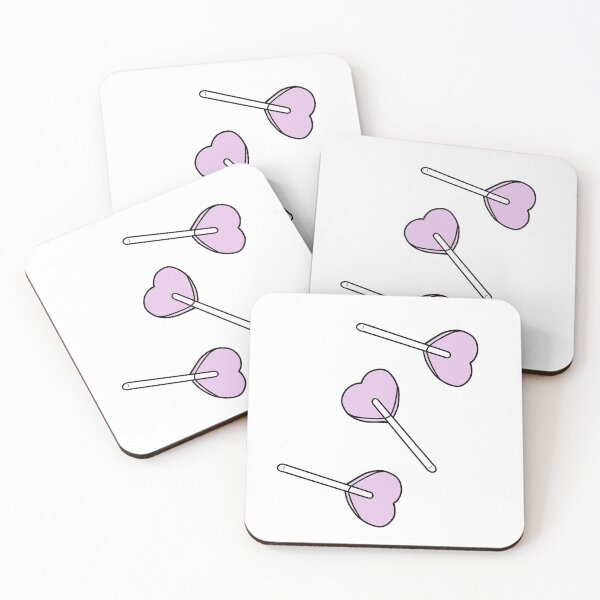 Item preview, Pink lollipop in vintage heart designed and sold by camillefct.