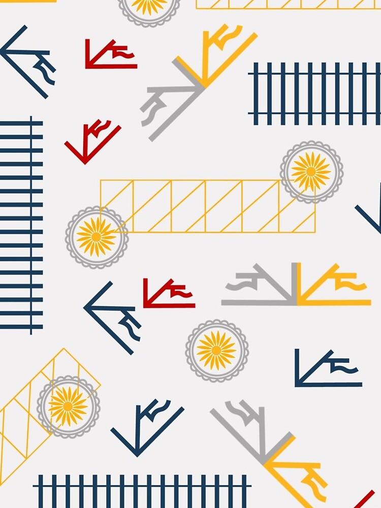 Thumbnail 4 of 4, iPhone Case, Railway Collection Pattern designed and sold by shadowbright.