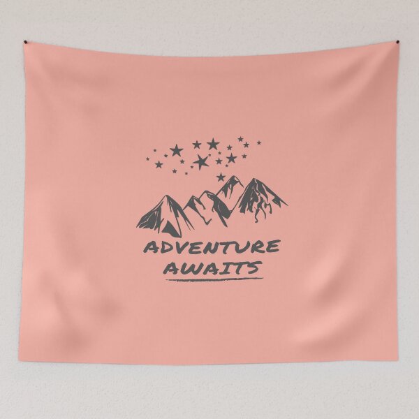 Item preview, Adventure Awaits , Mountain , Camping time , adventure awaits funny designed and sold by Mekoooo.