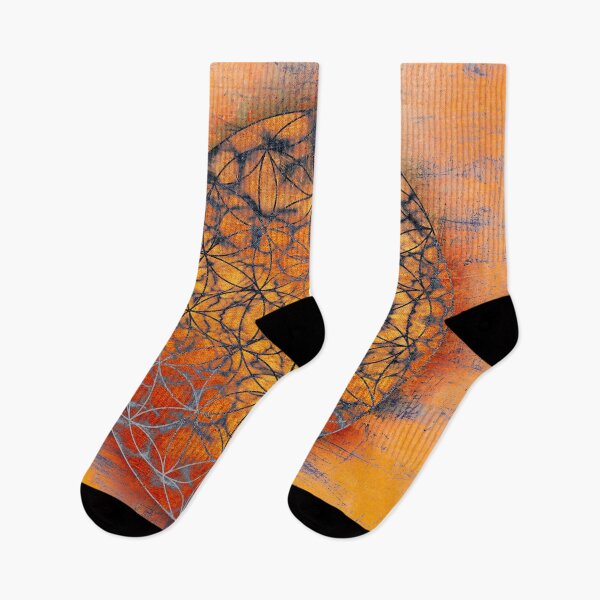 Item preview, flower of life orange black designed and sold by filippobassano.
