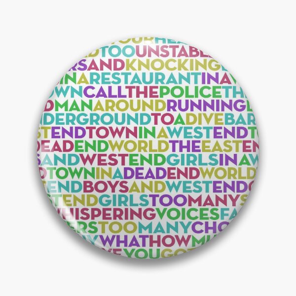 Item preview, West End Girls - Pet Shop Boys v.2 designed and sold by x1brett.