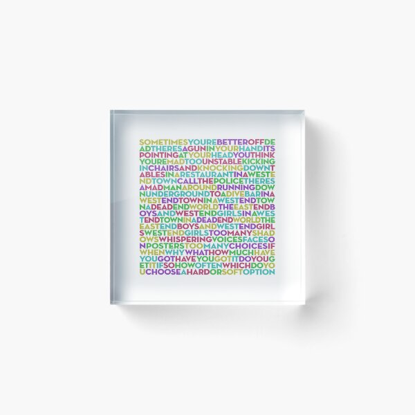 Item preview, West End Girls - Pet Shop Boys v.2 designed and sold by x1brett.