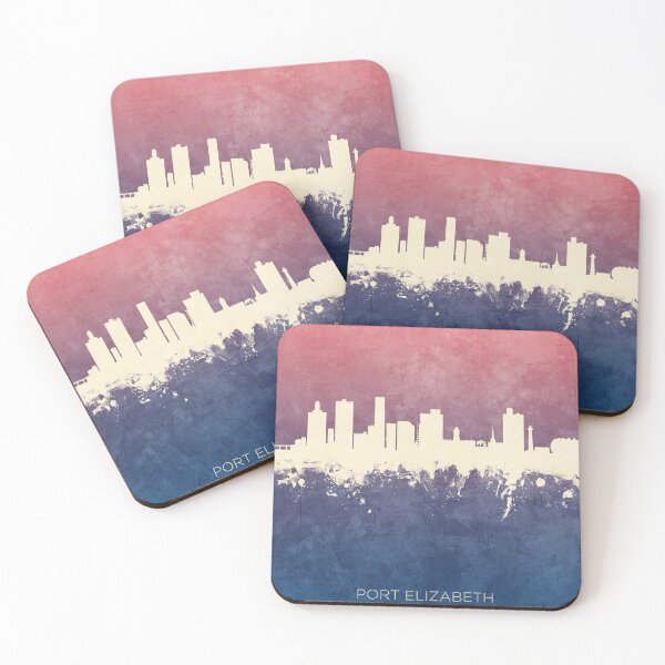 Item preview, Port Elizabeth South Africa Skyline designed and sold by ArtPrints.