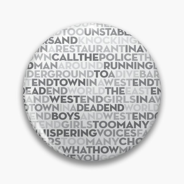 Item preview, West End Girls - Pet Shop Boys v.3 designed and sold by x1brett.