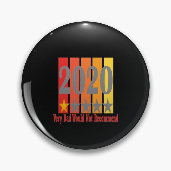 Item preview, Funny 2020 Review-Vintage Retro Very Bad Would Not Recommend	 designed and sold by Sarah38.