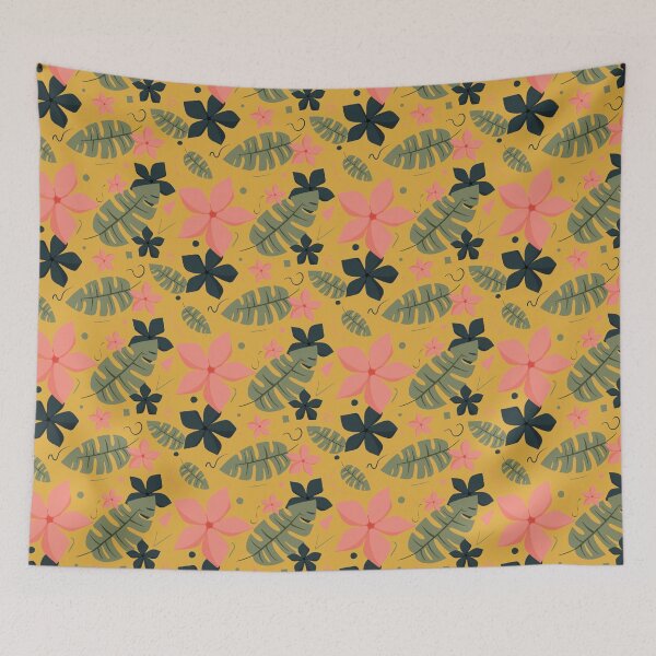 Item preview, Tropical Rainbow Yellow designed and sold by truffleivy.