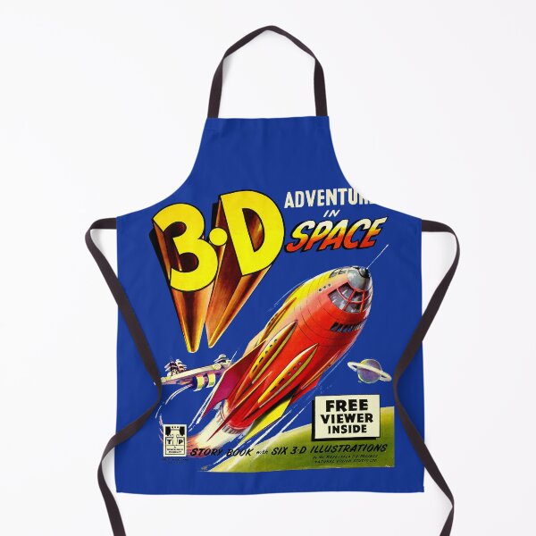 Item preview, 3-D ADVENTURE IN SPACE designed and sold by ThrowbackAds.