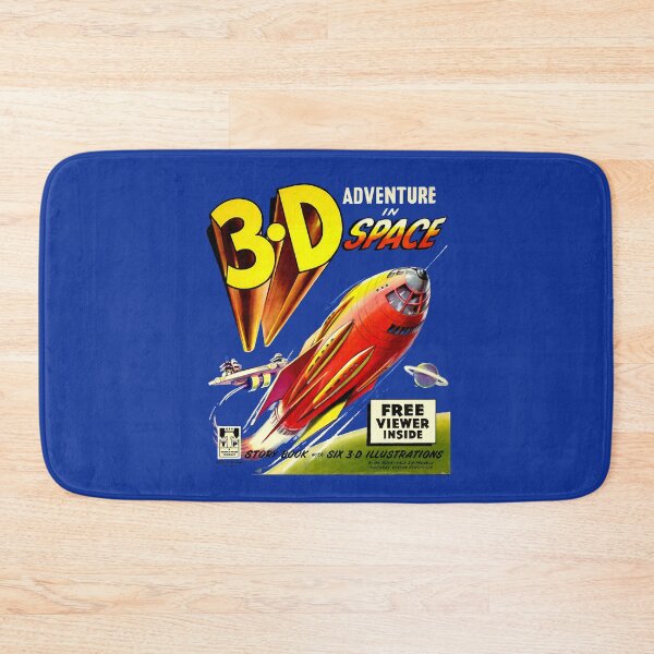 Item preview, 3-D ADVENTURE IN SPACE designed and sold by ThrowbackAds.
