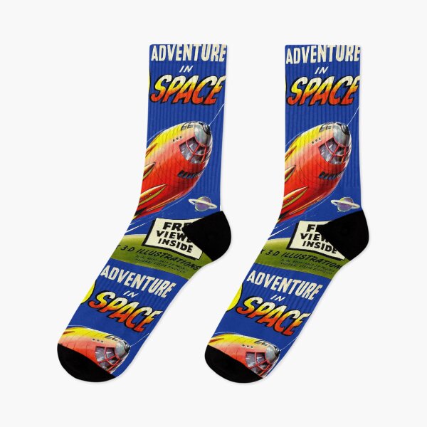 Item preview, 3-D ADVENTURE IN SPACE designed and sold by ThrowbackAds.