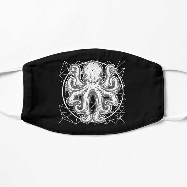 Octopus monster octopus Flat Mask