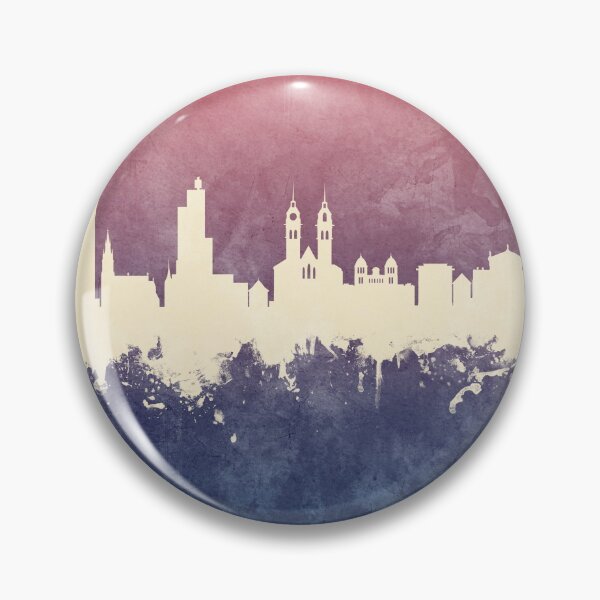 Item preview, Winterthur Switzerland Skyline designed and sold by ArtPrints.