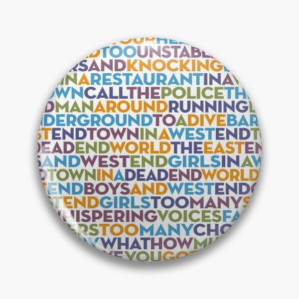 Item preview, West End Girls - Pet Shop Boys v.4 designed and sold by x1brett.