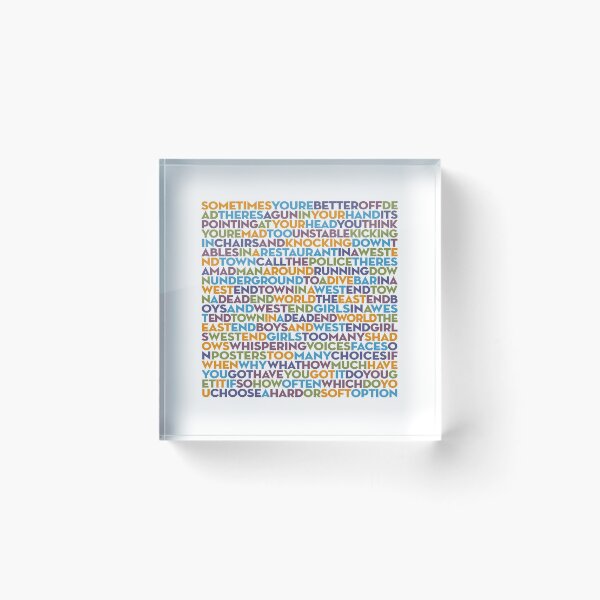 Item preview, West End Girls - Pet Shop Boys v.4 designed and sold by x1brett.