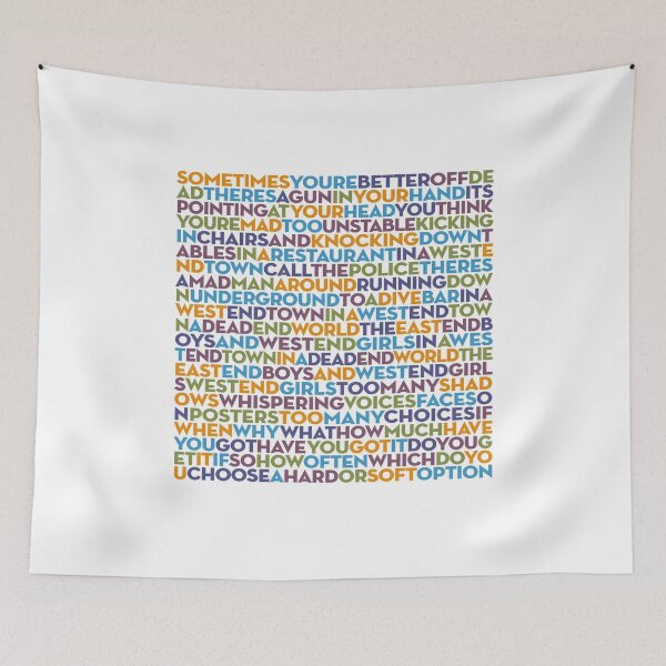 Item preview, West End Girls - Pet Shop Boys v.4 designed and sold by x1brett.