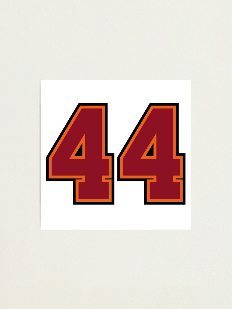 44 Sports Number Fourty-Four | Sticker