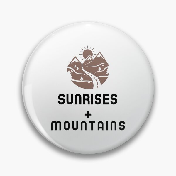 Item preview, Sunrises + Mountains designed and sold by vibrantyy.