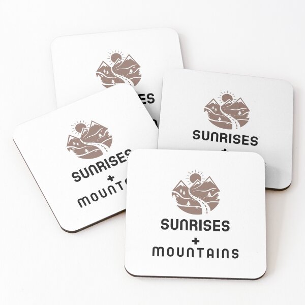 Item preview, Sunrises + Mountains designed and sold by vibrantyy.