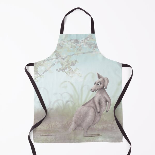 Item preview, Kangaroo drawing designed and sold by ArtBySatuM.