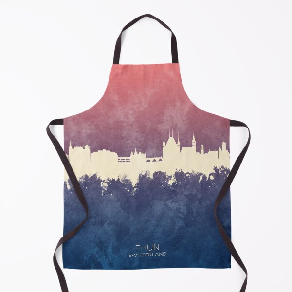Item preview, Thun Switzerland Skyline designed and sold by ArtPrints.