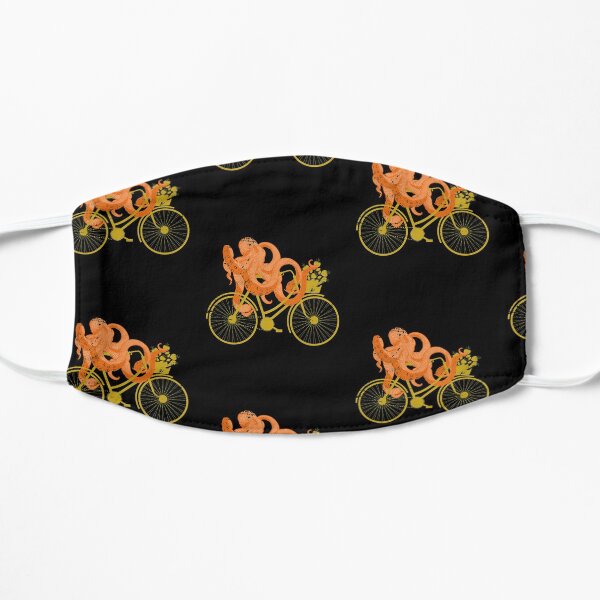 Bicycle octopus Flat Mask