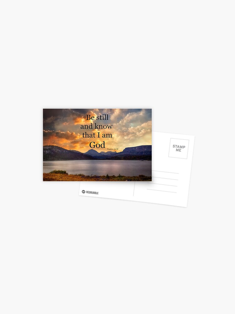 Be Still {Postcard} Be Still {Postcard}