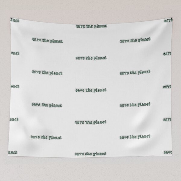 Item preview, save the planet designed and sold by crazyboltshop.