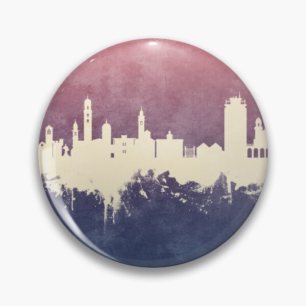 Item preview, Lugano Switzerland Skyline designed and sold by ArtPrints.