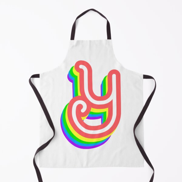 Item preview, Funky Rainbow Letter Y designed and sold by everything4eva.