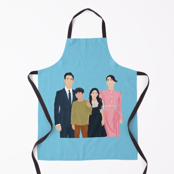 Item preview, It's Okay To Not Be Okay gang-tae and ko moon-young with younger versions of themselves designed and sold by EmmyWhammy.