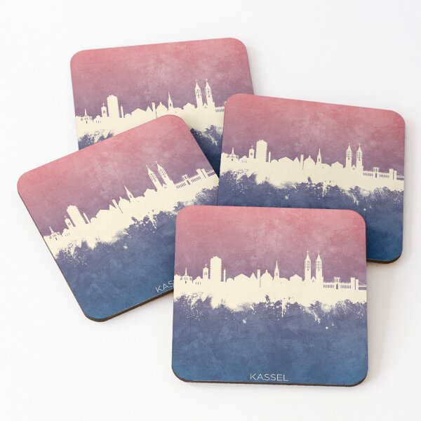 Item preview, Kassel Germany Skyline designed and sold by ArtPrints.
