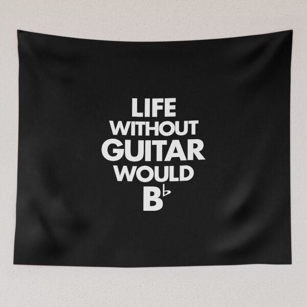 Item preview, Life Without Guitar Would Be Flat designed and sold by designbychow.
